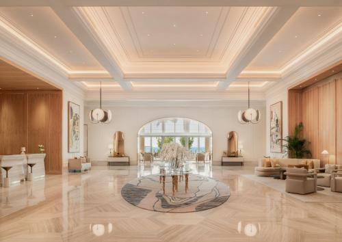 Lobby, Four Seasons Resort and Residences at The Pearl - Qatar in The Pearl Lobby, Four Seasons Resort and Residences at The Pearl - Qatar in The Pearl