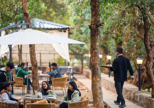 Restaurant, Moustache Bhimtal Luxuria in Nainital Restaurant, Moustache Bhimtal Luxuria in Nainital