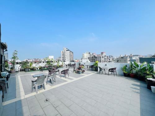 Balcony/terrace, Tourism Inn in Yongkang District Balcony/terrace, Tourism Inn in Yongkang District