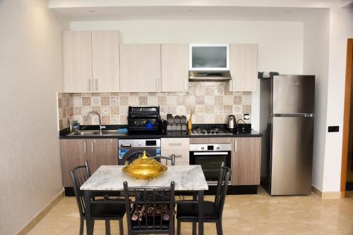 Luxurious Apt with Pool&Sea View in 모하메디아 Luxurious Apt with Pool&Sea View in 모하메디아