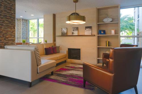 Lobby, The Palms Inn & Suites Miami, Kendall, FL in Kendall Lobby, The Palms Inn & Suites Miami, Kendall, FL in Kendall