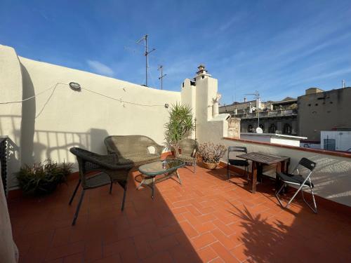 Original duplex in the center of Barcelona