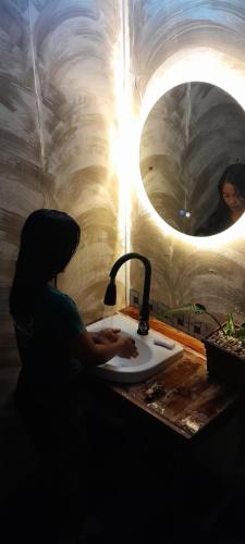 Bathroom, ALCAVA Rustic Kubo Huts in Minaog Bathroom, ALCAVA Rustic Kubo Huts in Minaog