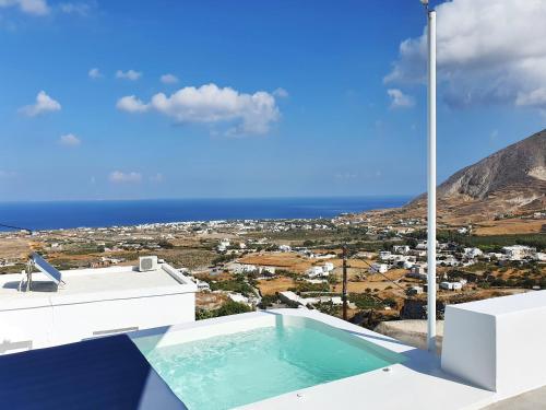 Kilátás, Sun Spell Villa with Sea View-Private Plunge Pool in Exo Gonia Kilátás, Sun Spell Villa with Sea View-Private Plunge Pool in Exo Gonia