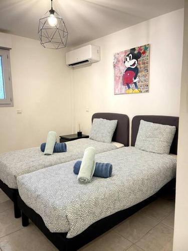 Le Romarin - Clim - Vue mer et Jardin - 3 Chbres