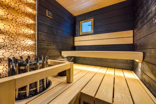 Sauna, Holiday Apartments Halla-Ukko 3 in Hyrynsalmi Sauna, Holiday Apartments Halla-Ukko 3 in Hyrynsalmi