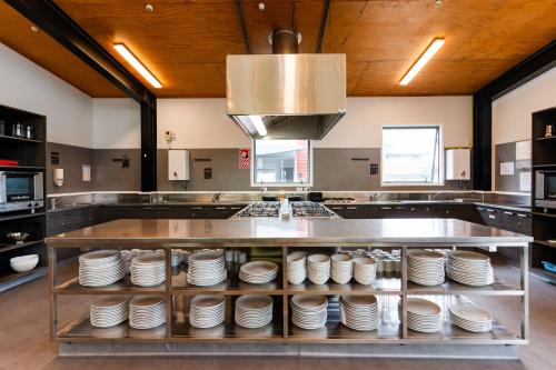 Kitchen, Haka House Rotorua in Rotorua Kitchen, Haka House Rotorua in Rotorua