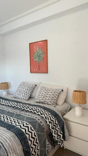 Apto. luminoso con vistas en playa de La Patacona