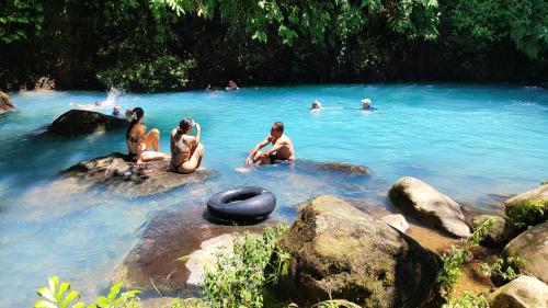 Río Celeste Nature View (Rio Celeste Nature View) in 比哈瓜德烏帕拉 Río Celeste Nature View (Rio Celeste Nature View) in 比哈瓜德烏帕拉