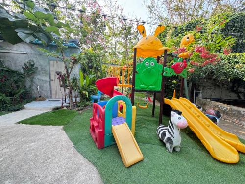 Playground, น้ำมาแล้ว ที่ชะอม รีสอร์ท in Kaeng Khoi Playground, น้ำมาแล้ว ที่ชะอม รีสอร์ท in Kaeng Khoi
