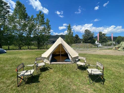 GrandPrixCamp, closest to the Red Bull Ring, up to 4 guests in a tent in Spielberg GrandPrixCamp, closest to the Red Bull Ring, up to 4 guests in a tent in Spielberg