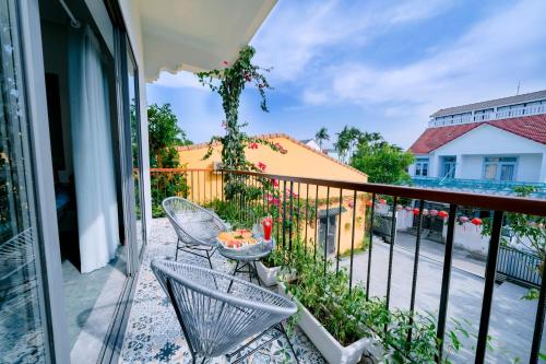 Balcony/terrace, BS Jade Home Hoi An in Cam Chau Balcony/terrace, BS Jade Home Hoi An in Cam Chau