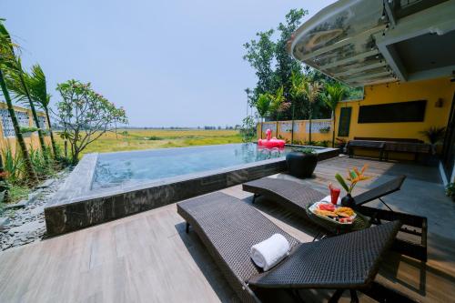 Balcony/terrace, BS Jade Home Hoi An in Cam Chau Balcony/terrace, BS Jade Home Hoi An in Cam Chau