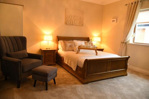 Bed, Lisalway Country Lodge in Castlerea Bed, Lisalway Country Lodge in Castlerea