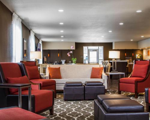 共用Lounge/電視區, Comfort Suites Woodland - Sacramento Airport in 伍德蘭 共用Lounge/電視區, Comfort Suites Woodland - Sacramento Airport in 伍德蘭