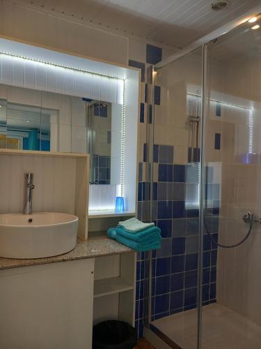 Salle de bain, Villa Mancina in Capesterre Belle Eau Salle de bain, Villa Mancina in Capesterre Belle Eau