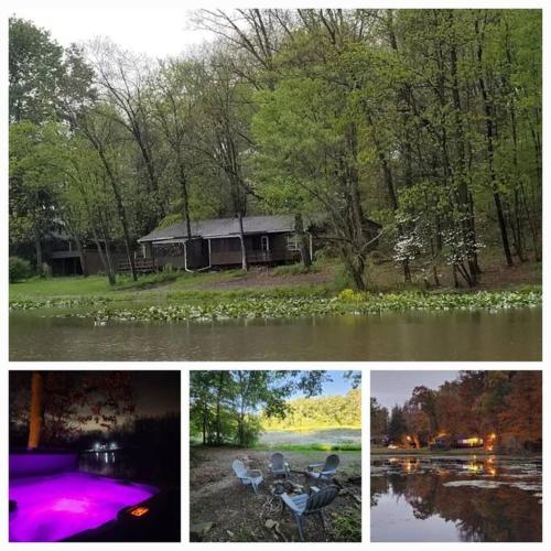 Turkey Trot, Cabin Getaway on Lake w/ Hot Tub in 斯崔特斯柏羅 (OH) Turkey Trot, Cabin Getaway on Lake w/ Hot Tub in 斯崔特斯柏羅 (OH)