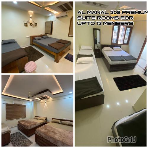 AL-MANAL 305 Premium Room 5 beds in Devinagar AL-MANAL 305 Premium Room 5 beds in Devinagar