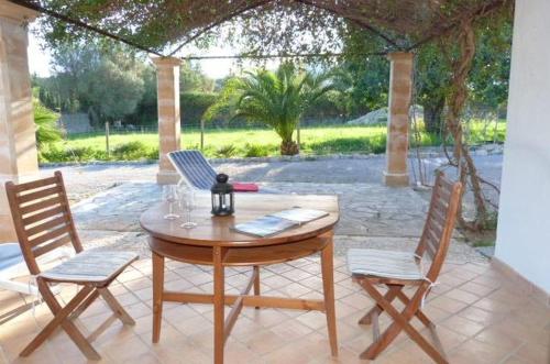 balkon/terras, Casa Villa Las Encinas in Pollenca balkon/terras, Casa Villa Las Encinas in Pollenca