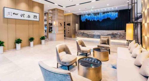 Atour Hotel Ningbo South Business District Romon Universal Park in Yinzhou Wanda Tér Atour Hotel Ningbo South Business District Romon Universal Park in Yinzhou Wanda Tér