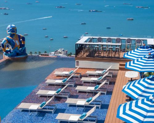 Swimming pool, Siam @ Siam Design Hotel Pattaya in Pattaya Swimming pool, Siam @ Siam Design Hotel Pattaya in Pattaya