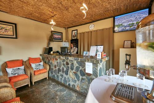 Lobby, Big Valley Game Lodge in Lobatse Lobby, Big Valley Game Lodge in Lobatse