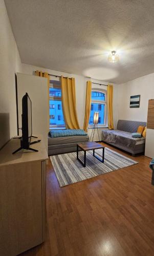 Ideal fur Monteure Apartmenthaus Delitzsch 1-2 Zimmer Apartments mit Kuche, Waschmaschine, Bad, WiFi in 德里慈 Ideal fur Monteure Apartmenthaus Delitzsch 1-2 Zimmer Apartments mit Kuche, Waschmaschine, Bad, WiFi in 德里慈