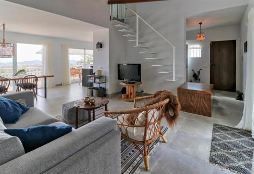 A szálláshely kívülről, Villa, Private pool and great views in La Sierrezuela A szálláshely kívülről, Villa, Private pool and great views in La Sierrezuela