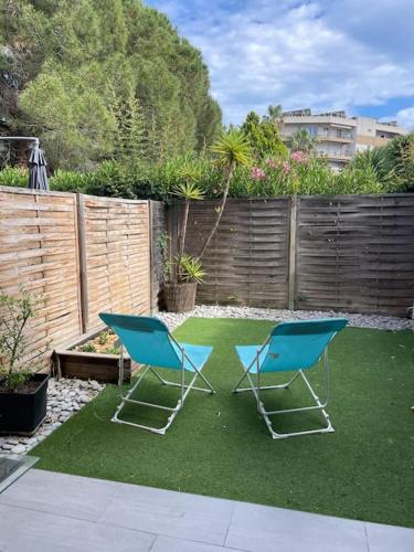 Appt en RDJ à 2 min de la plage