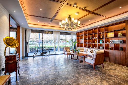 wspólne pomieszczenie/salon TV, Nostalgia S Hotel - Kunming Old Street in Kunming wspólne pomieszczenie/salon TV, Nostalgia S Hotel - Kunming Old Street in Kunming