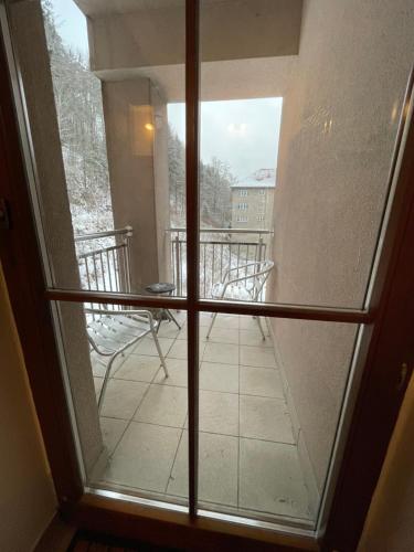 Balcony/terrace, Apartmany U Posty in Jachymov Balcony/terrace, Apartmany U Posty in Jachymov