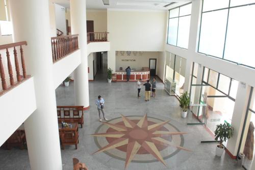 Empfangshalle, Coecco Xieng Khouang Hotel in Xieng Khouang Stadtzentrum Empfangshalle, Coecco Xieng Khouang Hotel in Xieng Khouang Stadtzentrum