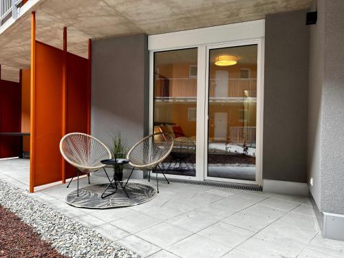 Balcony/terrace, SHOME Apartments Graz I Self Check-in I Free Parking in Seiersberg Balcony/terrace, SHOME Apartments Graz I Self Check-in I Free Parking in Seiersberg