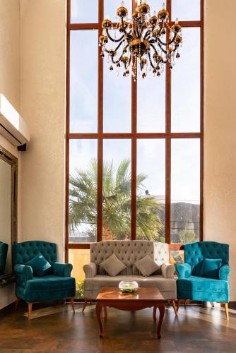 Lobby, Mahdia - Baghdadi - Laourient Apartments, restaurant, cafe in Hiboun Lobby, Mahdia - Baghdadi - Laourient Apartments, restaurant, cafe in Hiboun