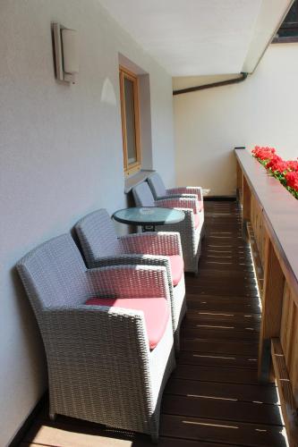 Balcony/terrace, Pension Michael in Saalbach Balcony/terrace, Pension Michael in Saalbach