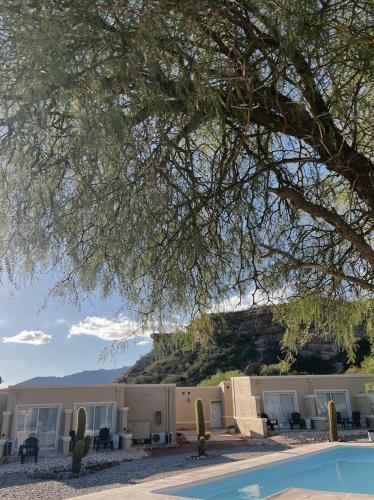 Úszómedence, El Chiflon Posta Pueblo in San Agustin Valle Fertil Úszómedence, El Chiflon Posta Pueblo in San Agustin Valle Fertil