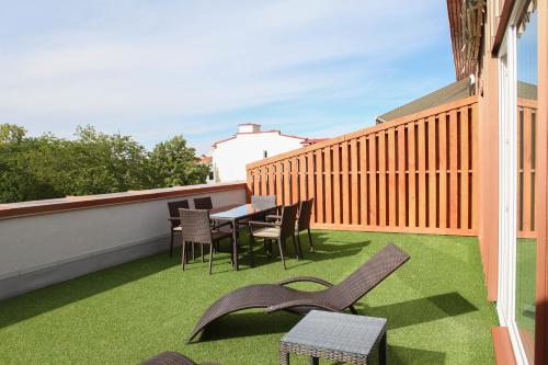 Balkonas / terasa, MyApartments in Senamiestis Balkonas / terasa, MyApartments in Senamiestis