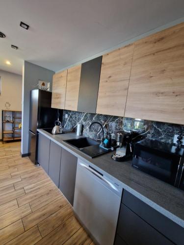 Konyha, Domek 104 in Zamosc Városközpont Konyha, Domek 104 in Zamosc Városközpont