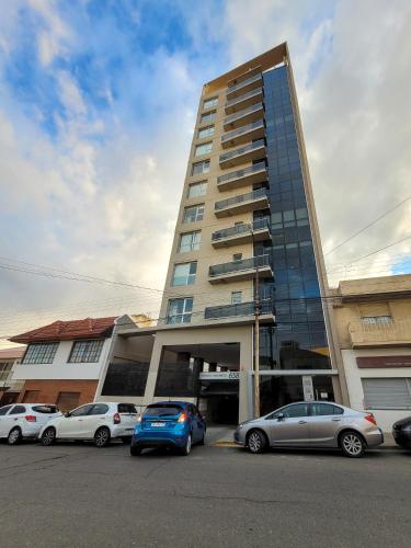 Exterior view, Espacio Chacabuco in Comodoro Rivadavia Exterior view, Espacio Chacabuco in Comodoro Rivadavia