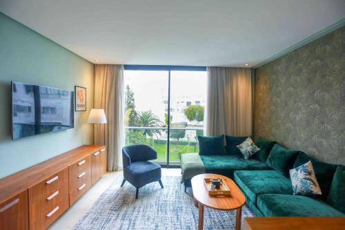 Guestroom, Residence Anfa Sunset - Ain Diab Casablanca Beach in Sindibad Guestroom, Residence Anfa Sunset - Ain Diab Casablanca Beach in Sindibad