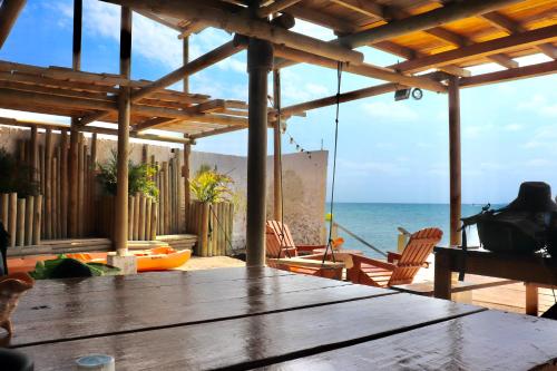 Hostel Santa Cruz del Islote in Isla Mucura Hostel Santa Cruz del Islote in Isla Mucura
