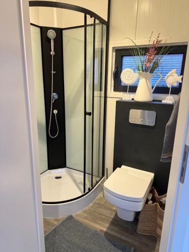 Bathroom, Studio Dorfblick in Vadersdorf Bathroom, Studio Dorfblick in Vadersdorf