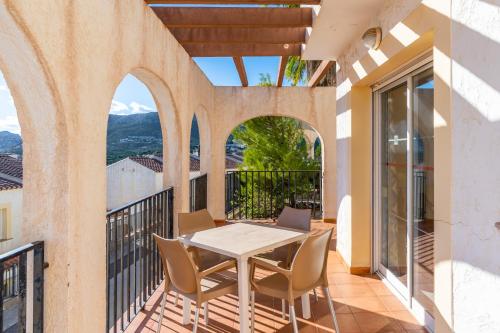 Balcony/terrace, Bungalows Imperial Park Unitursa in Les Cometes Balcony/terrace, Bungalows Imperial Park Unitursa in Les Cometes