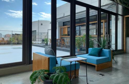 陽台/露台, 誠星青年旅館 (Star Hostel Taichung Parklane) in 台中市 陽台/露台, 誠星青年旅館 (Star Hostel Taichung Parklane) in 台中市