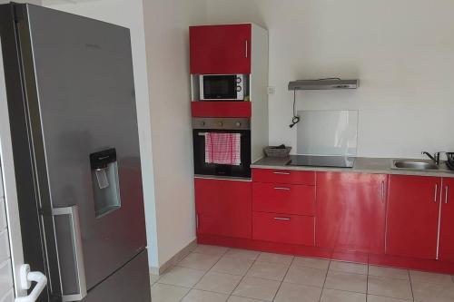 مطبخ, Appartement Moderne à Sainte-Anne avec Piscine Partagée / 80 m² (Appartement Moderne a Sainte-Anne avec Piscine Partagee / 80 m²) in سانت آني مطبخ, Appartement Moderne à Sainte-Anne avec Piscine Partagée / 80 m² (Appartement Moderne a Sainte-Anne avec Piscine Partagee / 80 m²) in سانت آني
