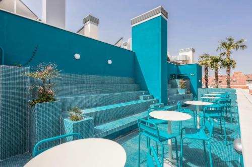 balkon/terras, Madrid Live Coworking - SELF SERVICE - in La Latina balkon/terras, Madrid Live Coworking - SELF SERVICE - in La Latina