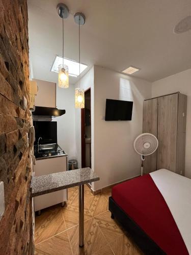 침대, Hotel Coffee Real Pereira in 우니베르시다드 침대, Hotel Coffee Real Pereira in 우니베르시다드