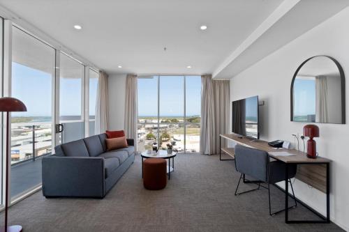 Shared lounge/TV area, Quest Mackay on Gordon in Mackay Shared lounge/TV area, Quest Mackay on Gordon in Mackay