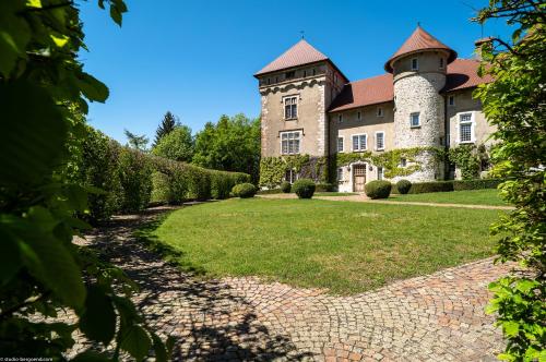 Exterior view, Chateau de Thorens in Thorens-Glieres Exterior view, Chateau de Thorens in Thorens-Glieres