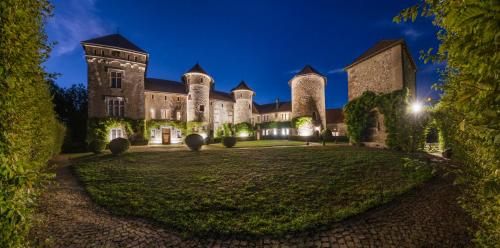 View, Chateau de Thorens in Thorens-Glieres View, Chateau de Thorens in Thorens-Glieres